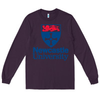 Plum Newcastle College Long Sleeve Tee - DesigneFamous