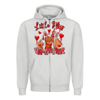 Dove Grey little miss valentine afro kid sneakers Zipper Hoodie - RanaPortraitStore