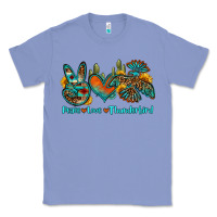 Colony Blue peace love thunderbird Classic Tee - OliviaCreatesArt