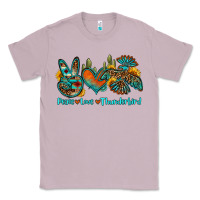 Lilac peace love thunderbird Classic Tee - OliviaCreatesArt