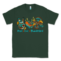 Sports Green peace love thunderbird Classic Tee - OliviaCreatesArt