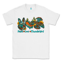 White peace love thunderbird Classic Tee - OliviaCreatesArt