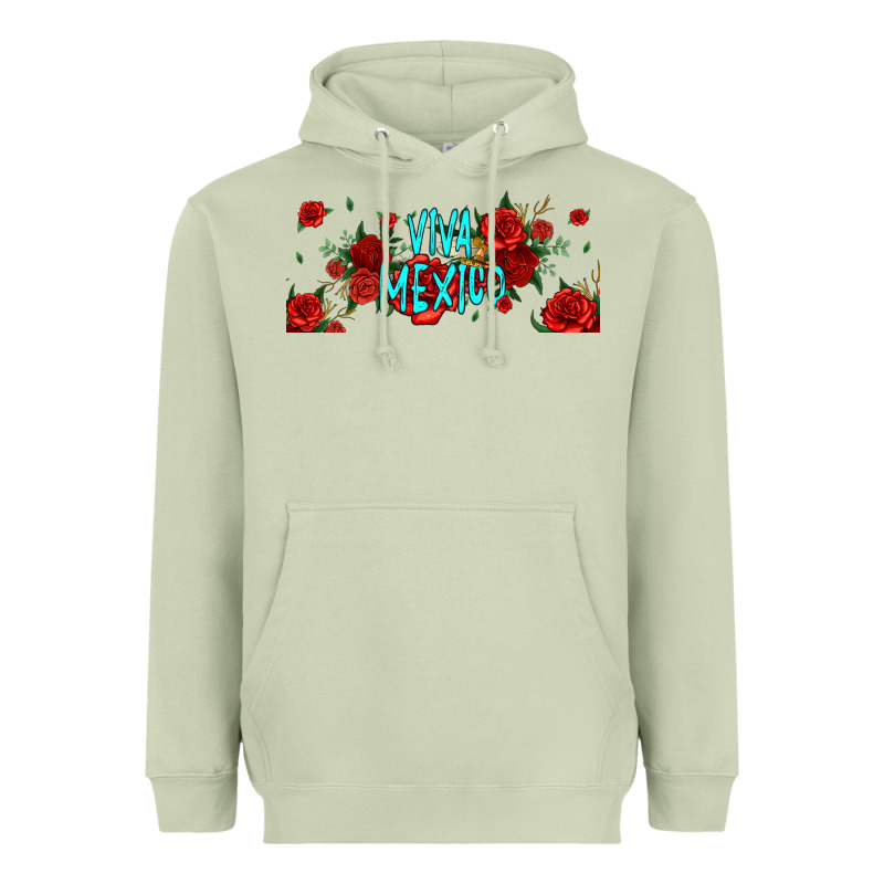 Viva Mexico Long Live Mexico Heavyweight Hoodie by Jasminsmagicworld | Teevron