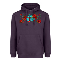 Plum viva mexico long live mexico Heavyweight Hoodie - Jasminsmagicworld