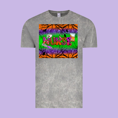 Halloween Nurse Tumbler Vintage Tee Designed By Bundleandbundleshop