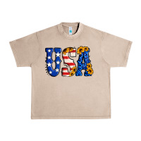 French Oak usa western font Urban Heavy Tee - Jasminsmagicworld