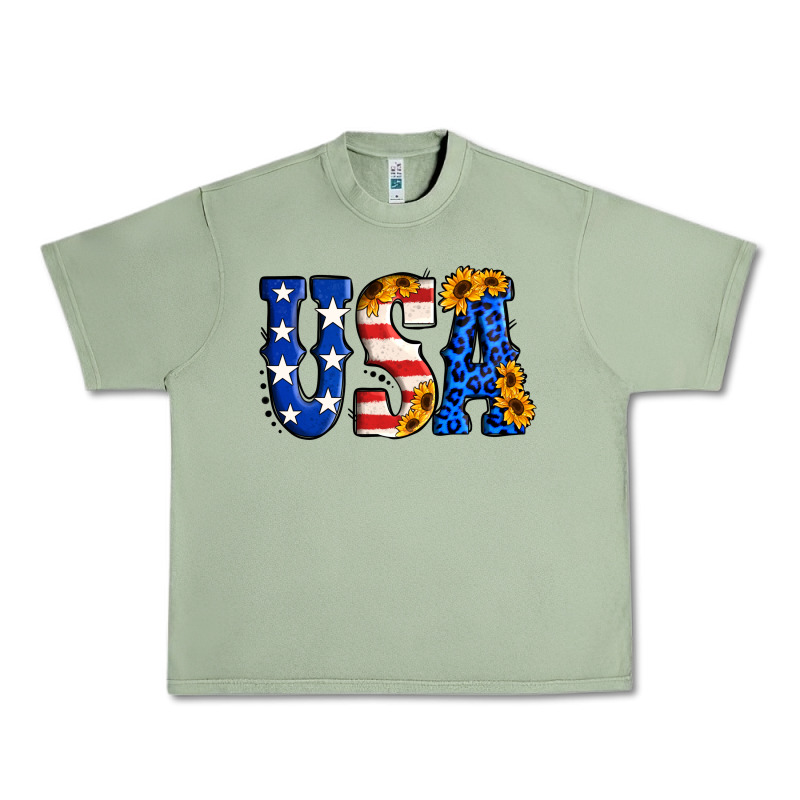 Usa Western Font Urban Heavy Tee by Jasminsmagicworld | Teevron