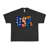 Pigment Black usa western font Urban Heavy Tee - Jasminsmagicworld
