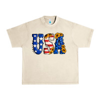 Sandshell usa western font Urban Heavy Tee - Jasminsmagicworld