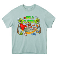 Arona Hello Summer Heavy Core Tee - CowCowDesign