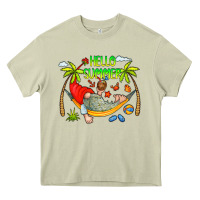 Hello Summer Heavy Core Tee | Teevron
