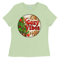 Matcha Cozy vibes Ladies Tee - FaDigitalArtStudio