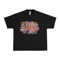 Black 4th of july background Urban Heavy Tee - BundleAndBundleShop