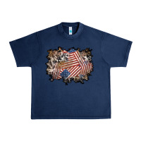 Navy 4th of july background Urban Heavy Tee - BundleAndBundleShop