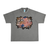 Tornado 4th of july background Urban Heavy Tee - BundleAndBundleShop