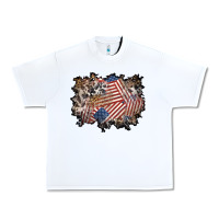 White 4th of july background Urban Heavy Tee - BundleAndBundleShop