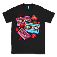Black valentines day casette olivia Classic Tee - OliviaCreatesArt