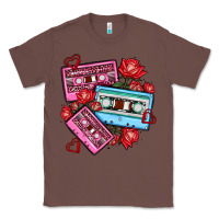 Chestnut valentines day casette olivia Classic Tee - OliviaCreatesArt