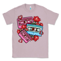 Lilac valentines day casette olivia Classic Tee - OliviaCreatesArt