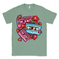 Sage valentines day casette olivia Classic Tee - OliviaCreatesArt