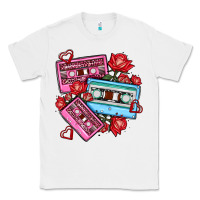 White valentines day casette olivia Classic Tee - OliviaCreatesArt