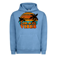 Pigment Pebble Blue Summer Vibes Urban Hoodie - Jasminsmagicworld