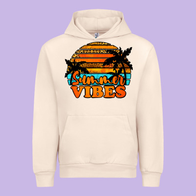 Summer Vibes Urban Hoodie Designed By Jasminsmagicworld