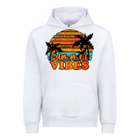 White Summer Vibes Urban Hoodie - Jasminsmagicworld