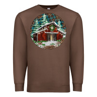 Chestnut Barn Christmas Premium Sweatshirt - RanaPortraitStore