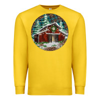 Lemon Barn Christmas Premium Sweatshirt - RanaPortraitStore