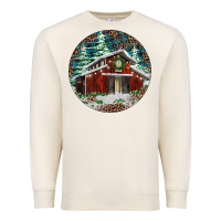 Sandshell Barn Christmas Premium Sweatshirt - RanaPortraitStore