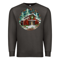 Smoke Barn Christmas Premium Sweatshirt - RanaPortraitStore