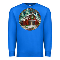 True Royal Barn Christmas Premium Sweatshirt - RanaPortraitStore