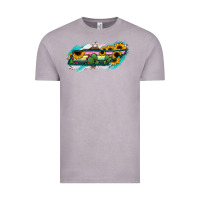 Vintage Zinc Tennessee Map Sunflower Cactus Serape Vintage Tee - RanaPortraitStore