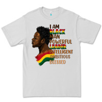 Dove Grey I am black man Premium Tee - FaDigitalArtStudio
