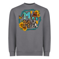 Storm sunflowers hexagon frame mama Heavyweight Sweatshirt - Jasminsmagicworld