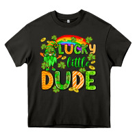Asphalt St. Patrick's Lucky little dude Heavy Core Tee - OliviaCreatesArt