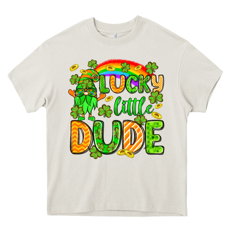 St. Patrick's Lucky Little Dude Heavy Core Tee by OliviaCreatesArt | Teevron