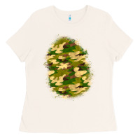 Bone camouflage patch 4 Ladies Tee - BundleAndBundleShop