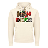 Vintage Artic oh deer christmas Vintage Hoodie - LillyAllenDesigns