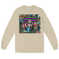 Mushroom easter Long Sleeve Tee - CowhideDigitalArt