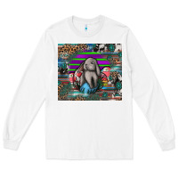 White easter Long Sleeve Tee - CowhideDigitalArt