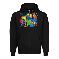 Black my child is non verbal but his mama aint afro Zipper Hoodie - RanaPortraitStore