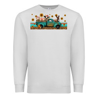Dove Grey western animals truck Premium Sweatshirt - Jasminsmagicworld