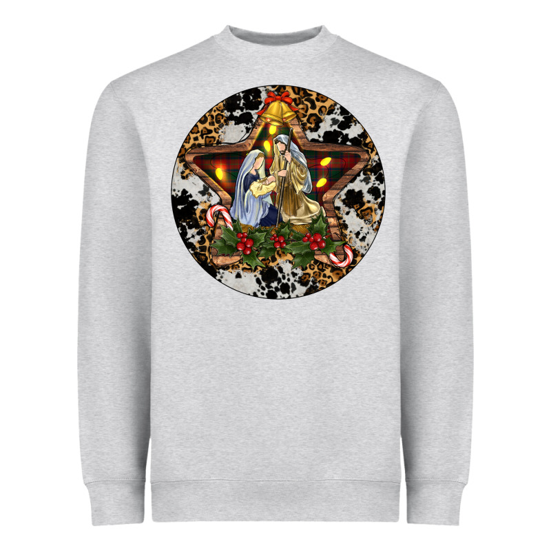 Oh Holy Night Christmas Heavyweight Sweatshirt by RanaPortraitStore | Teevron