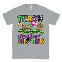 Heather Grey throw me something mister mardi gras olivia Classic Tee - OliviaCreatesArt