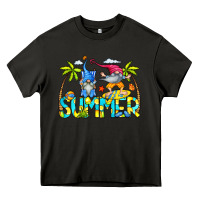 Asphalt Summer Gnomes Heavy Core Tee - CowCowDesign