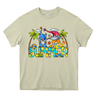 Mossy Summer Gnomes Heavy Core Tee - CowCowDesign