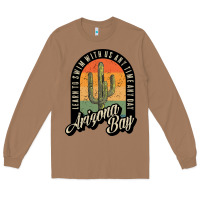 Toasted Coconut Arizona Bay Swim Team Long Sleeve Tee - DesigneFamous