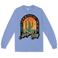 Colony Blue Arizona Bay Swim Team Long Sleeve Tee - DesigneFamous